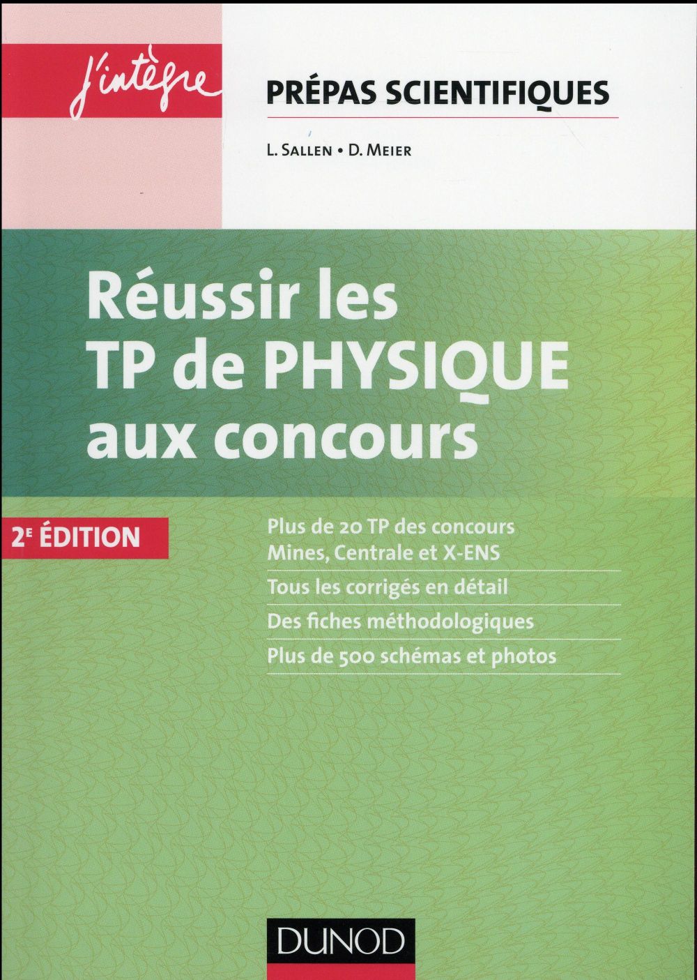 Meier Dominique - Réussir les TP de physique aux concours Meier Dominique - Réussir les TP de physique aux concours